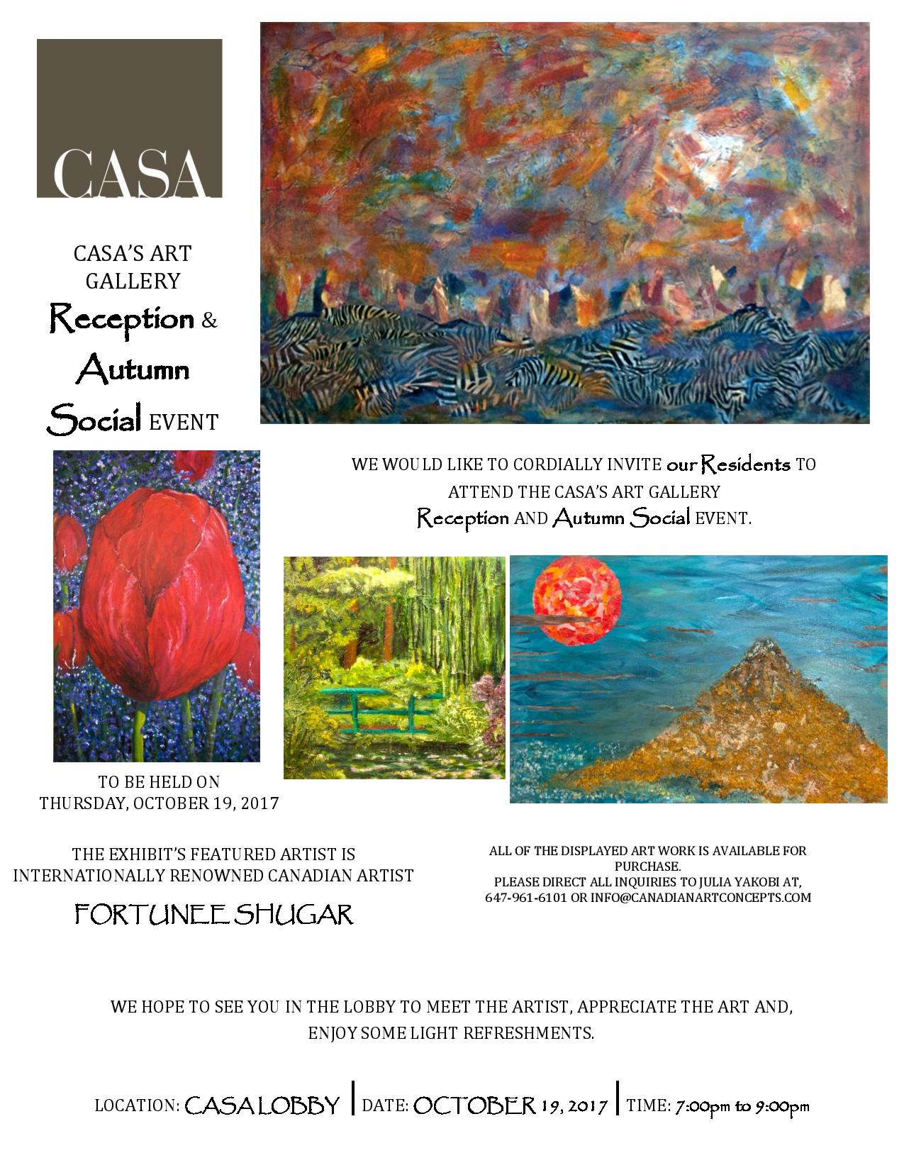 TSCC 2058 CASA s Art Exhibit Reception and Autumn Social Event - October 19, 2017 jpg